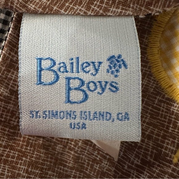 Brown Corduroy Overalls with Red Rainbow Patch - Picture 4 of 8